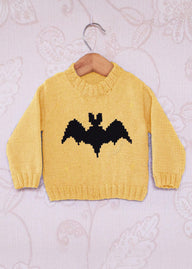 Intarsia - Bat Chart - Childrens Sweater