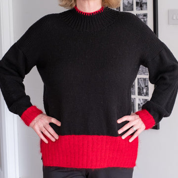 Blanket Stitch Sweater