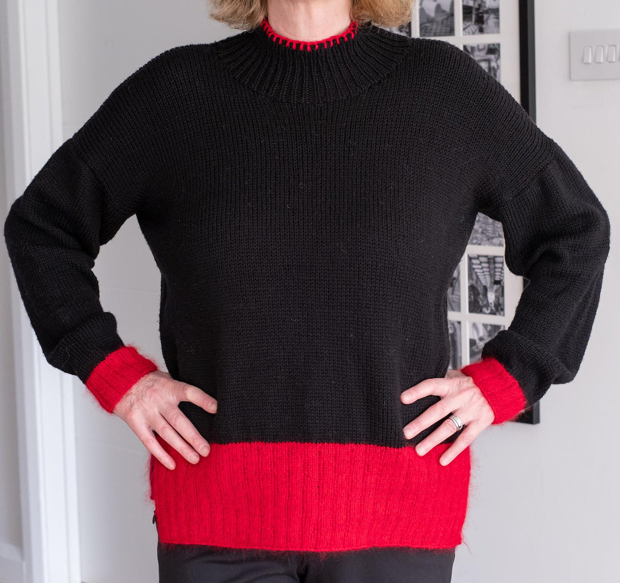 Blanket Stitch Sweater