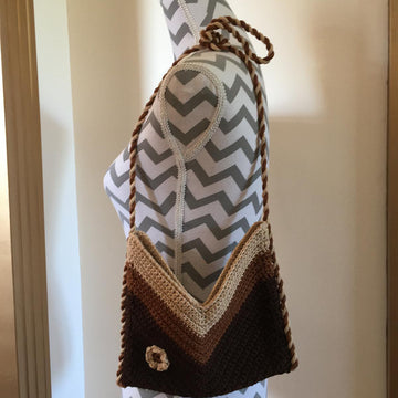 Chevron V bag