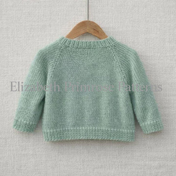 Bunny Motif Jumper Knitting Pattern P173 – DK Children’s Sweater | Elizabeth Primrose Patterns