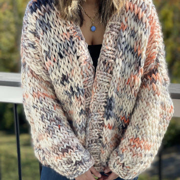 Colorado Roadtrip Chunky Wool Cardigan
