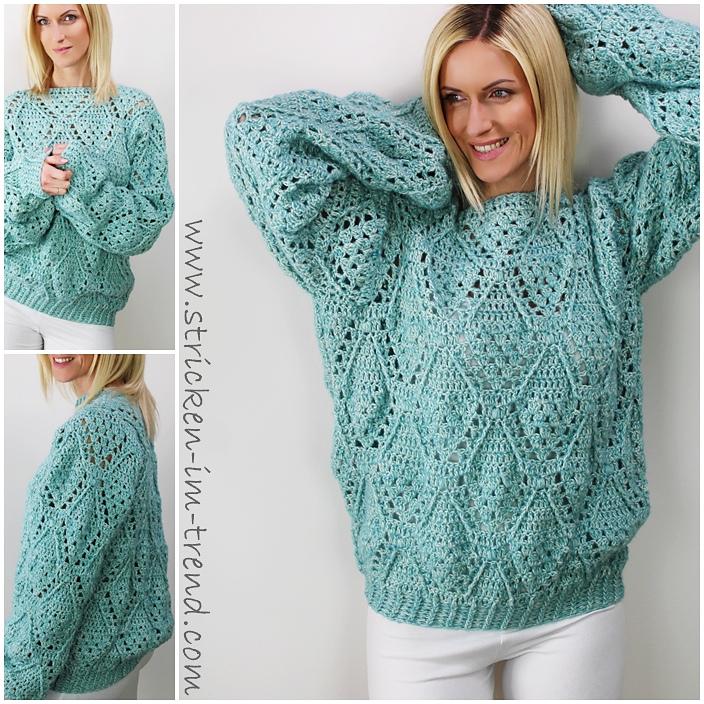 Crochet Sweater OverSized SYDNEY #1