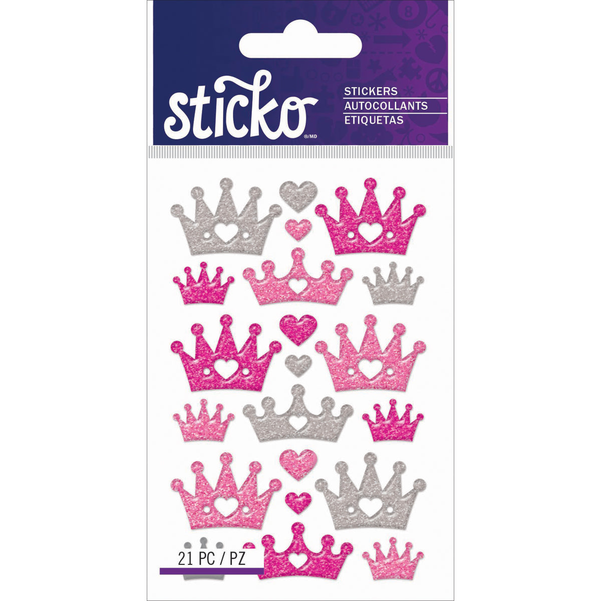 Sticko Stickers - Princess Crowns