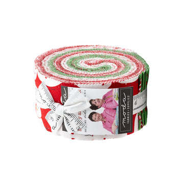 Moda Fabrics Merry & Bright 2.5in Strip Roll - 22400JR Multi