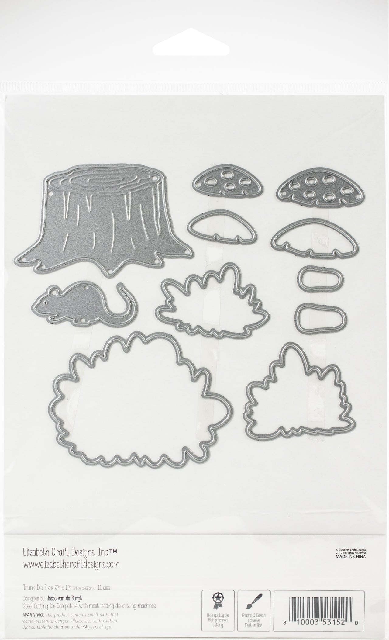 Elizabeth Craft Designs Elizabeth Craft Metal Die - Forest Accessories