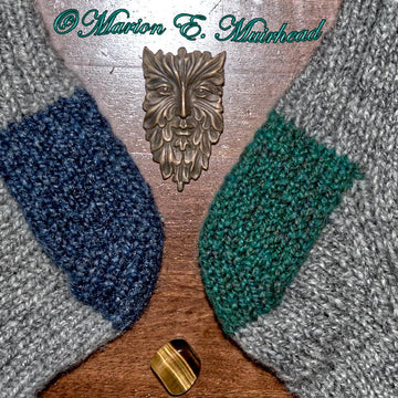 Striped Worsted Boot Socks