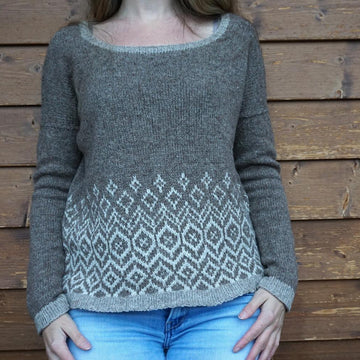 Snowy Mountain Sweater