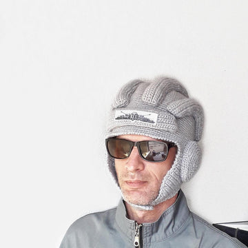 Winter men army helmet