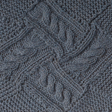 Cable Entrelac Sweater -  Jumper Knitting Pattern for Women in Debbie Bliss British Wool Aran by Debbie Bliss
