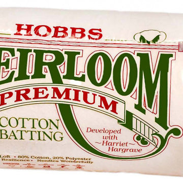 Hobbs Batting Heirloom Premium Cotton Blend 81in x 96in