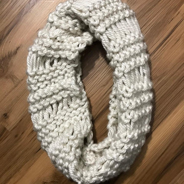 Drop Stitch Infinity Scarf
