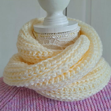 Crochet Snow Princess Scarf Pattern