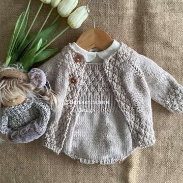 Pineapple Cardigan and Romper