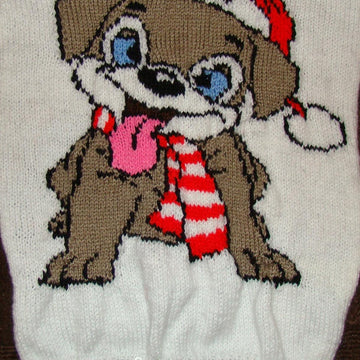 Christmas Puppy Jumper
