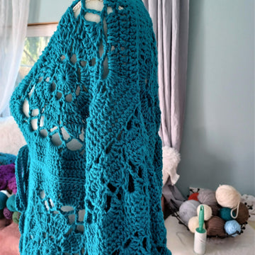 Vintage Garden Crochet Cardigan