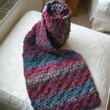Basket weave scarf