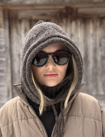 Knit Balaclava Hood