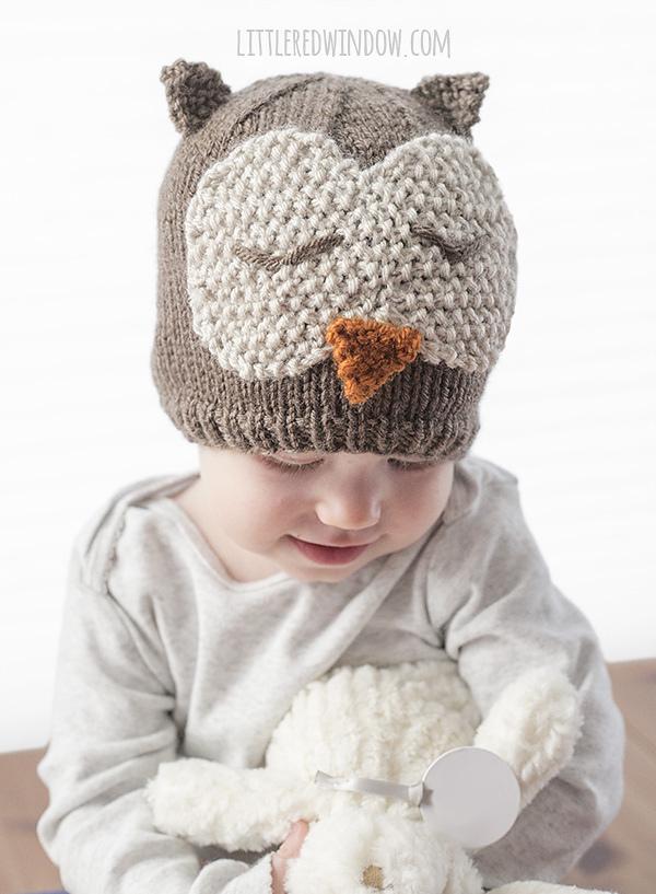 Sleepy Owl Hat