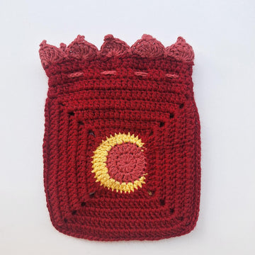 Celestial coin purse with lining