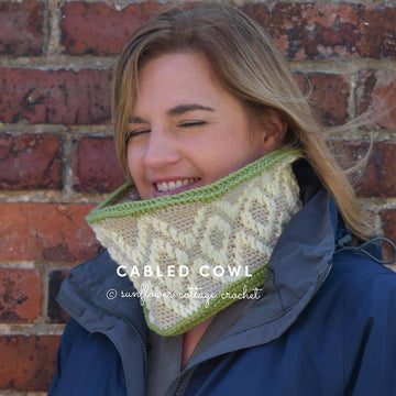 Cabled Cowl