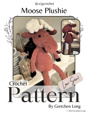 Moose Plushie Pattern