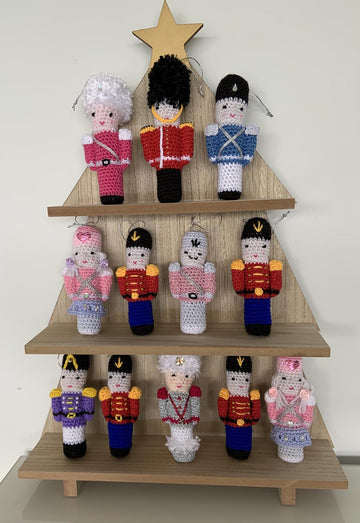 Nutcracker Soldiers with a Twist, for Christmas