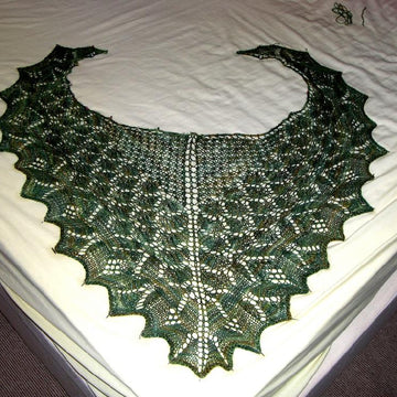 Butterfly forest shawl