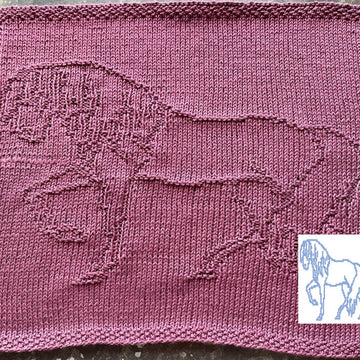 Nr. 57 Horse 89 stitches