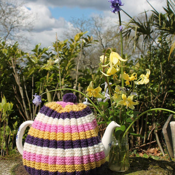 Candyfloss Ruched Tea Cosy