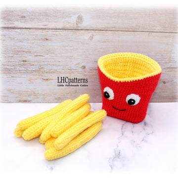 French Fries / Chips Crochet Pattern