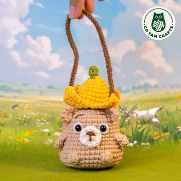 Bear Lip Balm Keychain
