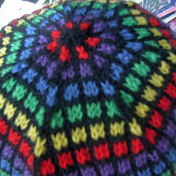 Stained glass beanie