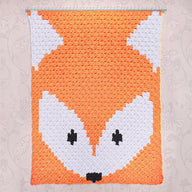 C2C - Fox Face - Corner to Corner Blanket