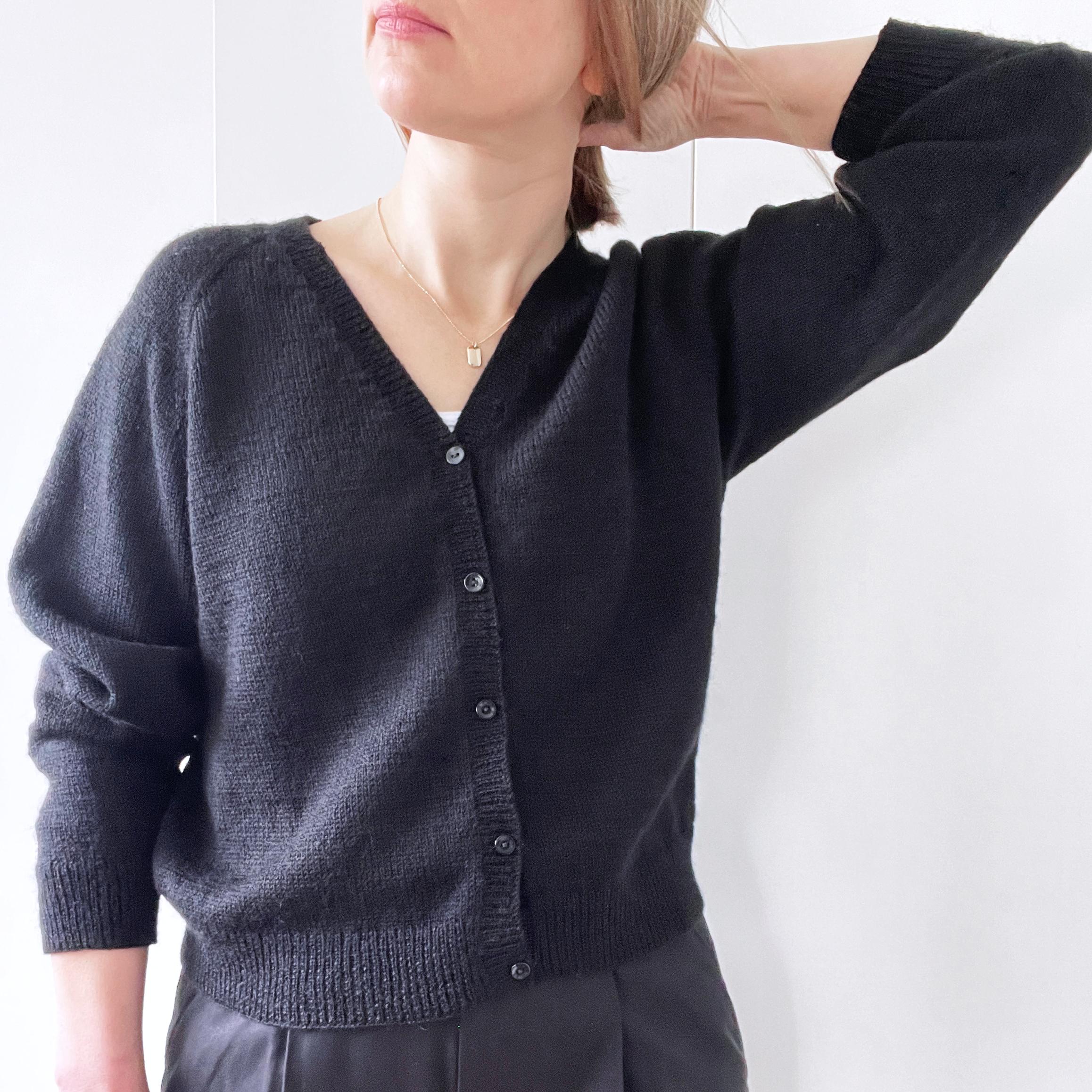 Basic V Neck Cardigan