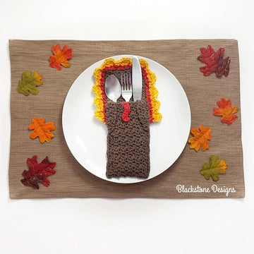 Turkey Belly Flatware Holder