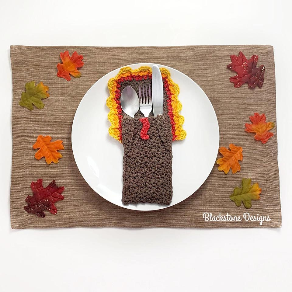 Turkey Belly Flatware Holder