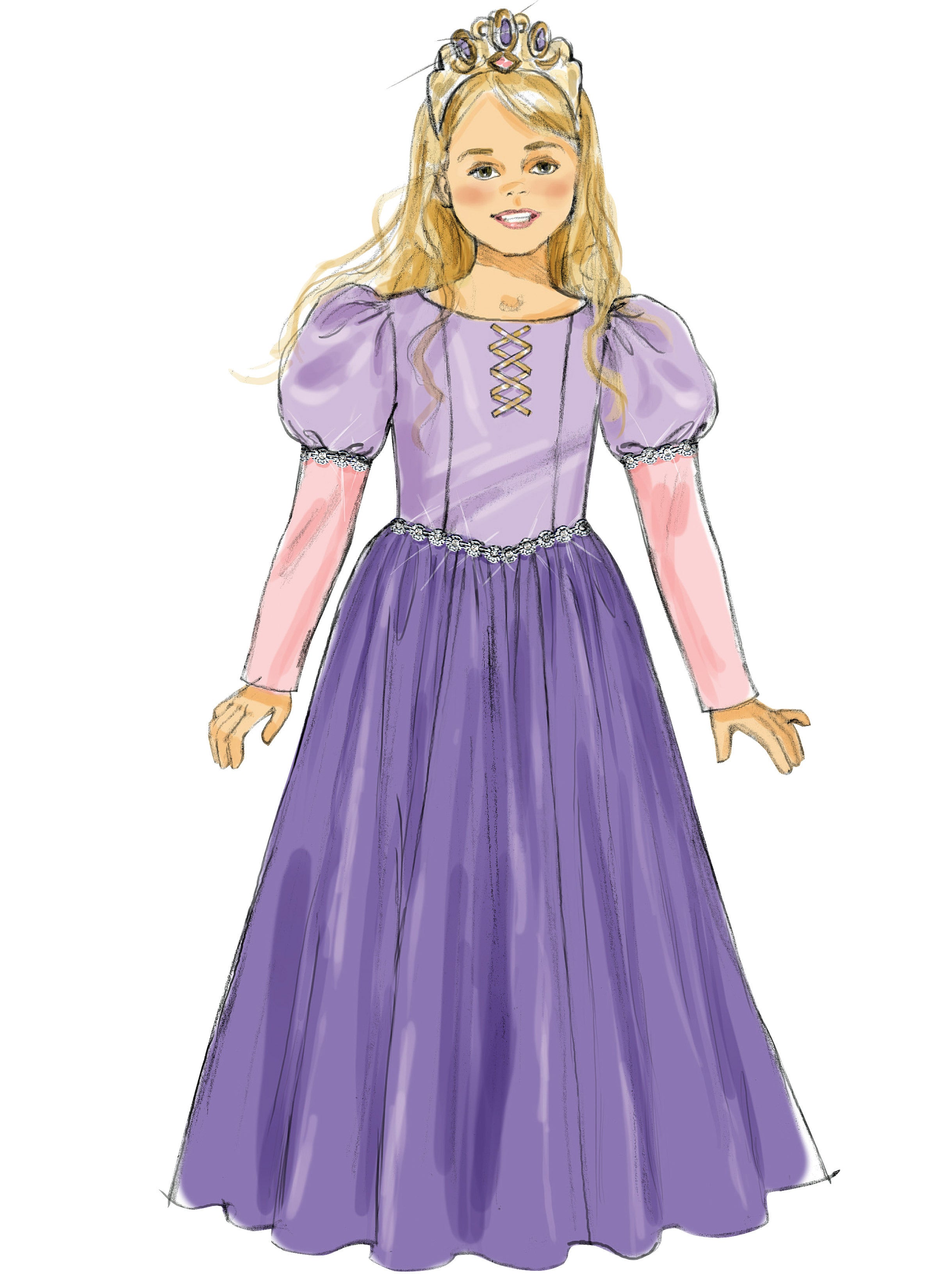 McCall's Misses'/Children's/Girls' Costumes M6420 - Sewing Pattern