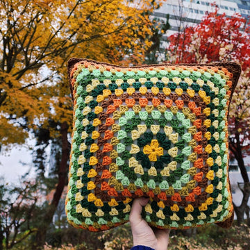 Fresh Spring Granny Cushion