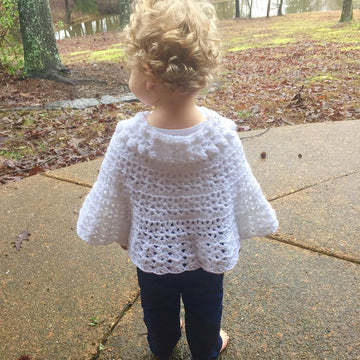 Girls Spring Easter Shawl