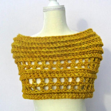 Sunburst Crop Poncho