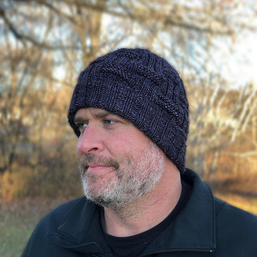 Double Basket Weave Beanie