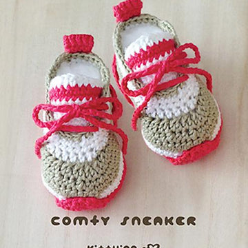 Crochet Baby Pattern Comfy Baby Sneakers Crochet Baby Shoes Crochet Booties Crochet Pattern Newborn Sneakers Newborn Shoes CS01-P-PAT
