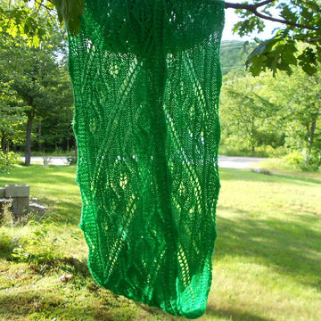 Leaning Leaf Infinity Scarf