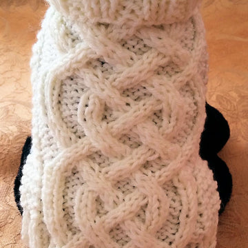Celtic Braid Dog Sweater