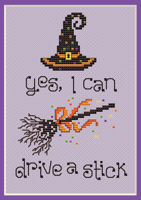 Sue Hillis Designs Drive a Stick - PS164 - Leaflet