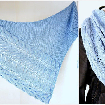 Strickanleitung - Dreieckstuch stricken - LUNI - No.204