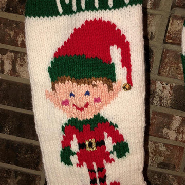 Elf Boy Stocking