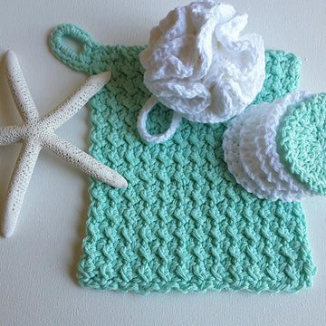 Spa Bath Scrubbies Set