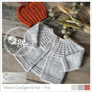 Vittorio Cardigan & Hat – P191